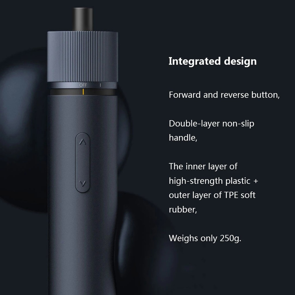HOTO 1500mAh Electric Screwdriver 50MM S2 tuốc nơ vít điện