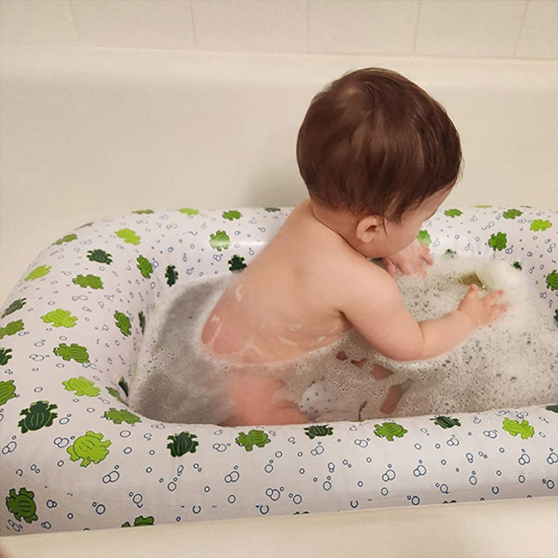 MOMCHOOSE Bồn Tắm Cỡ Lớn Có Thể Gấp Gọn Tiện Dụng Cho Bé Sơ Sinh có thể gập lại