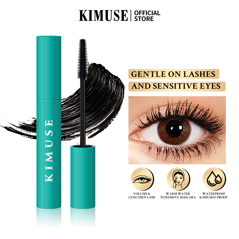 Mascara KIMUSE Chống Thấm Nước Lâu Trôi Không Nhòe Chuốt Cong Mi