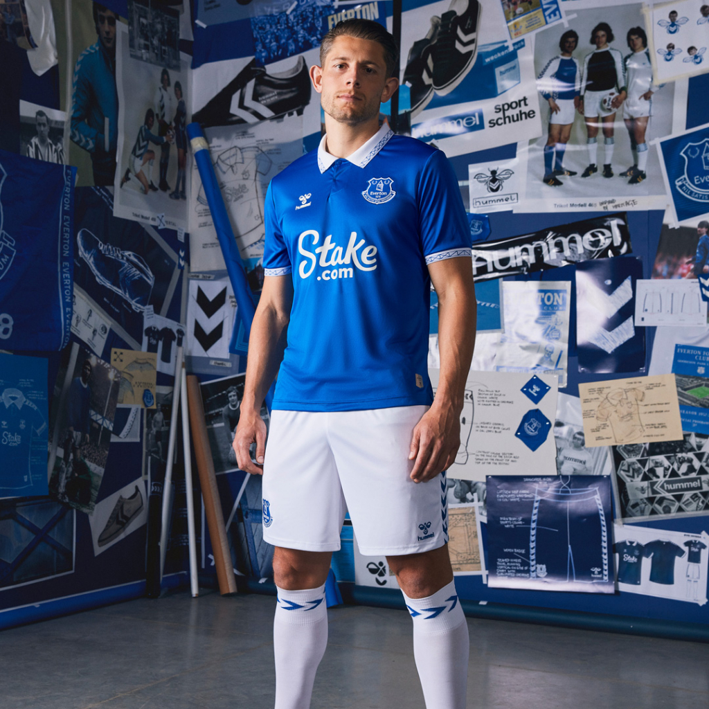 Everto.n ersey 23 / 24 Áo Thun Thể Thao Đá Banh Chất Lượng Dành Cho Nam