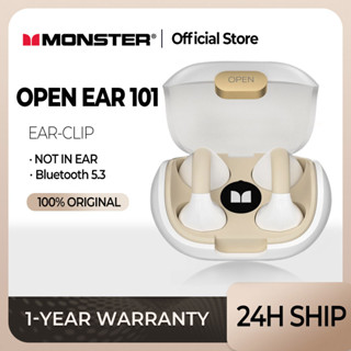 Monster Open Ear 101 Tai Nghe Bluetooth Không Dây Xương Cảm Ứng Chống Nước Điều Khiển Cảm Ứng
