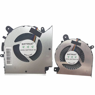 Quạt Tản Nhiệt CPU GPU Mới Cho MSI Katana GF76 Pulse GL76 MS-17L1 GF66 11UC Pulse GL66 11UEK MS-1581 MS-1583 Series PABD08008SH-N459 PAAD06015SL-N460 DC5V 0.6A