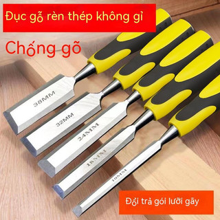 Dụng cụ đục lỗ cán gỗ bằng thép chuyên dụng cho thợ mộc se