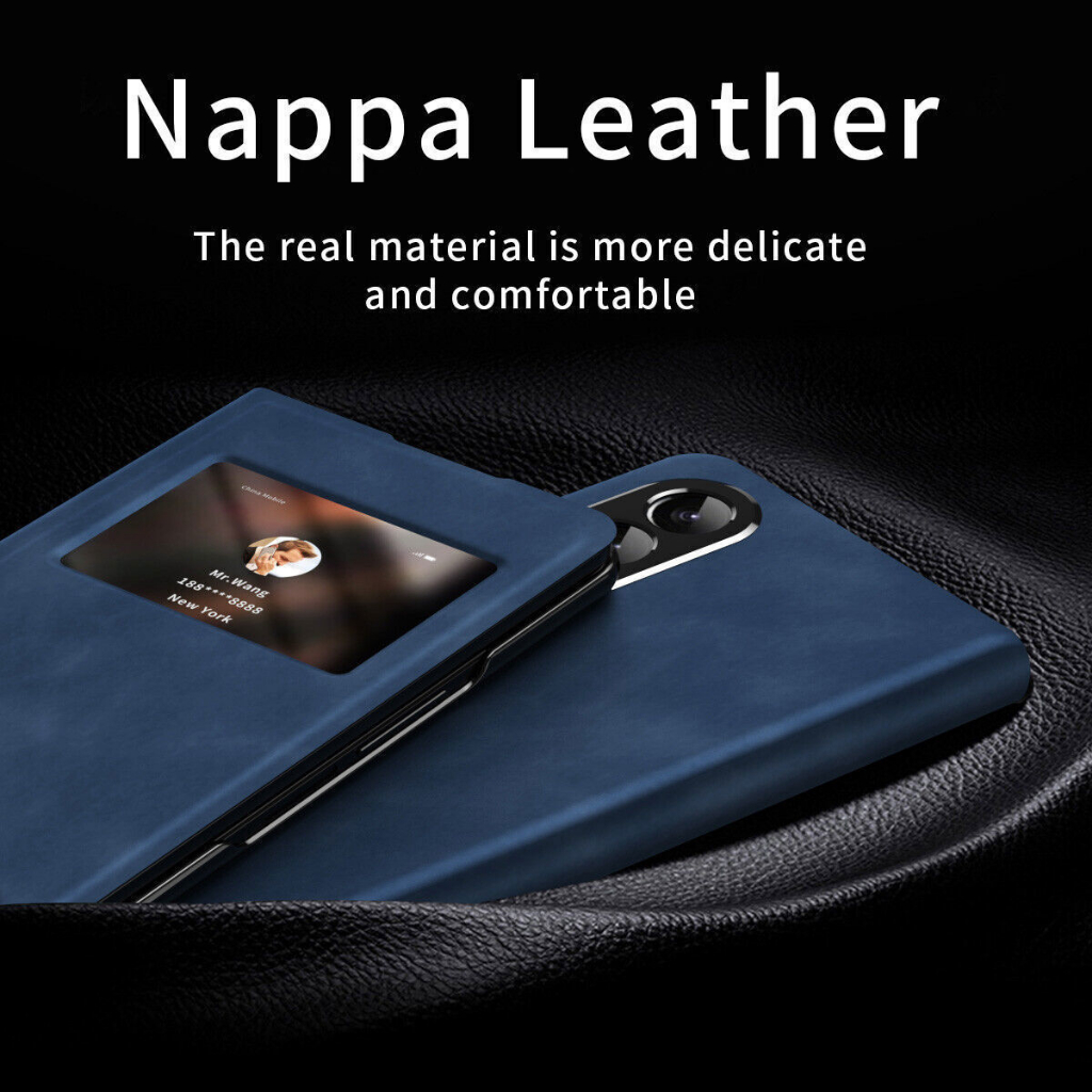 Ốp Điện Thoại Da Gập Nam Châm Dành Cho Samsung Z Fold 4 Z Fold 3 Z Fold 4 3