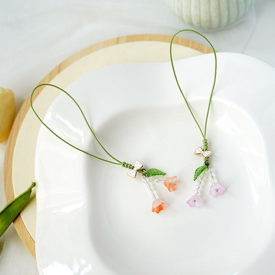 Dây Treo Điện Thoại Họa Tiết Cánh Bướm Sáng Tạo Phong Cách Mới