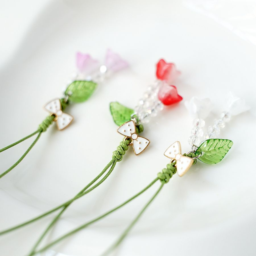 Dây Treo Điện Thoại Họa Tiết Cánh Bướm Sáng Tạo Phong Cách Mới