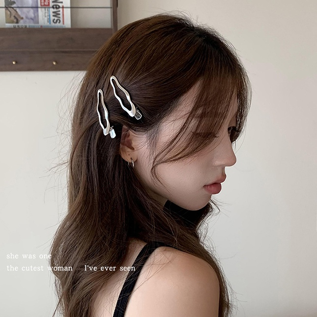 1 Gói Kẹp Tóc Kim Loại Chuyên Nghiệp