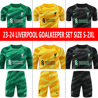 Bộ quần áo thủ môn bóng đá câu lạc bộ liverpool size s-2xl 23-24