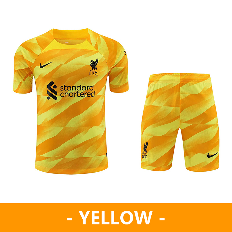 Bộ Quần Áo Thủ Môn Bóng Đá Câu Lạc Bộ Liverpool size S-2XL 23-24