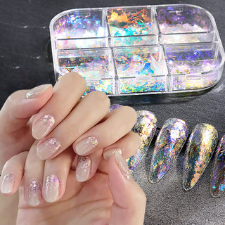 Bột kim tuyến lấp lánh trang trí móng tay nghệ thuật