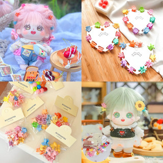 Kẹp Tóc Mini Màu Sắc Ngọt Ngào Dễ Thương Cho Búp Bê