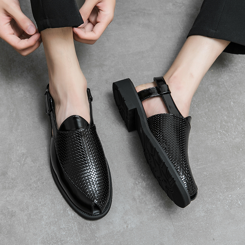 Giày Sandal Chiến Binh Thoáng Khí Chống Trượt Cỡ 45 46 47 Thời Trang Mùa Hè Cho Nam