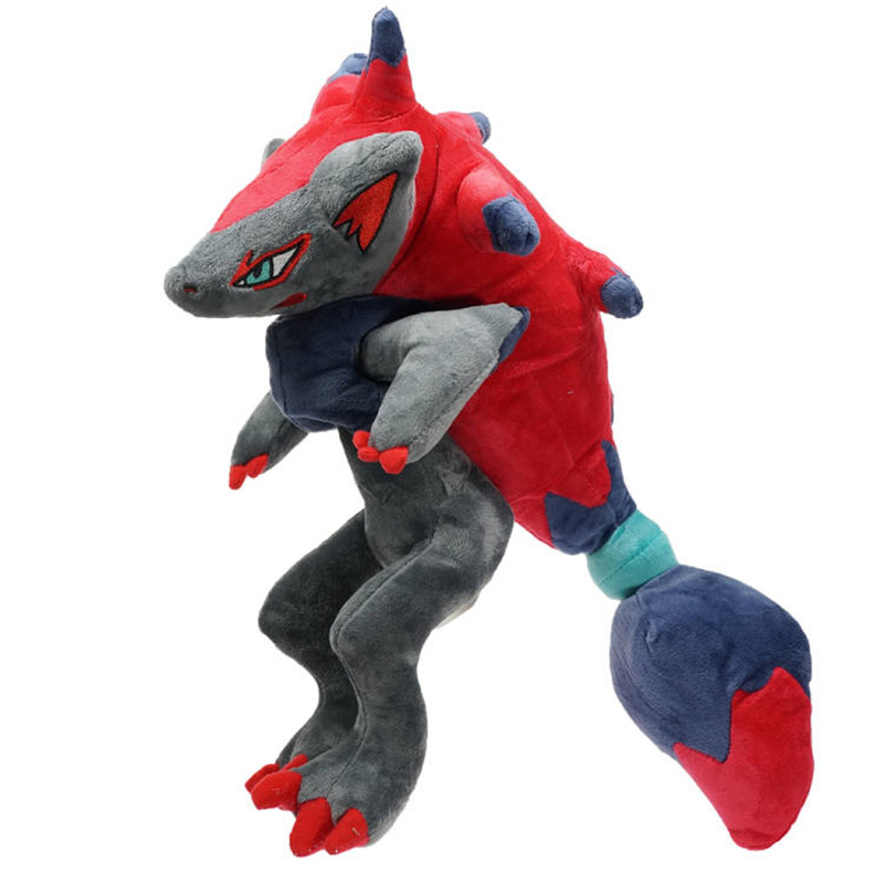 Thú Nhồi Bông Hình Cáo Zorua Zoroark 45cm Mềm Mại Đáng Yêu