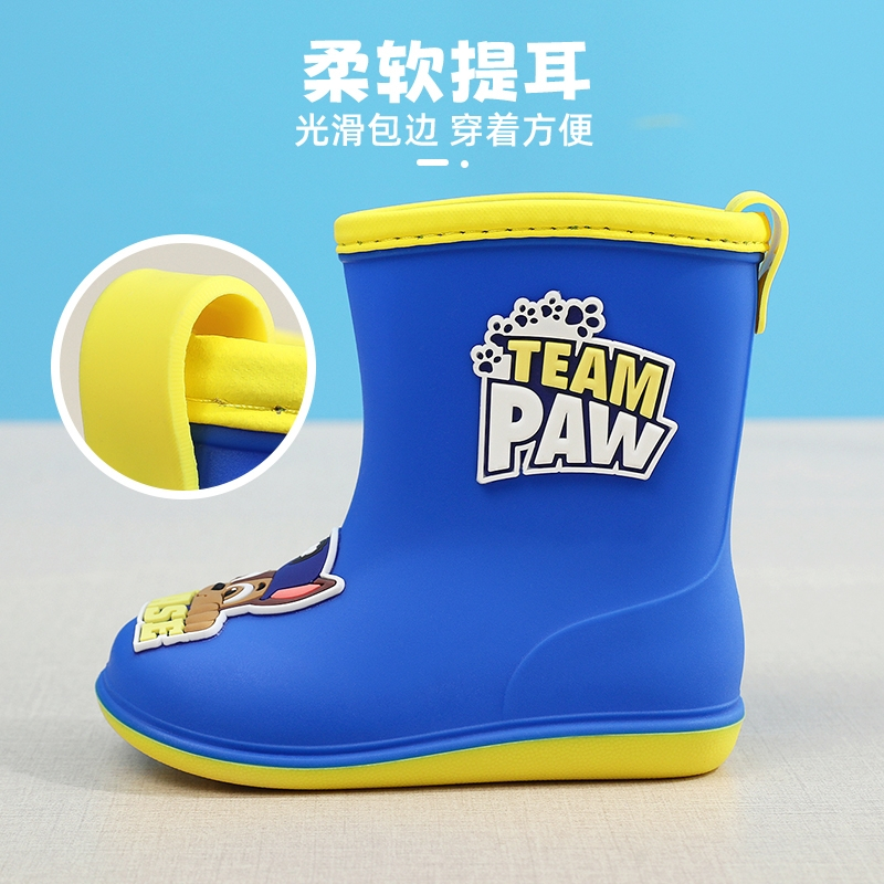 Ủng Đi Mưa Chống Trượt Chống Thấm Nước Họa Tiết Hoạt Hình Dễ Thương Cho Bé Mẫu Giáo
