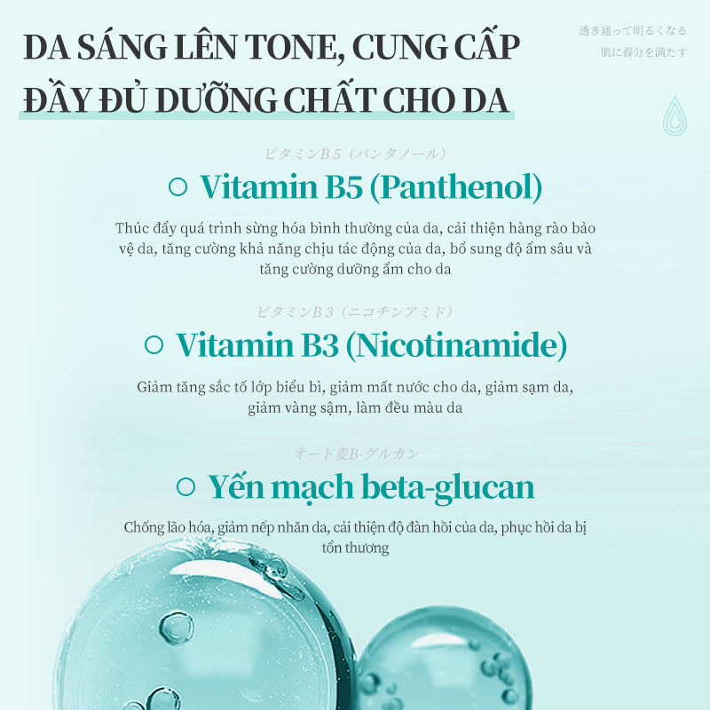 Dr.Lucel Provitamin B5 Serum Dưỡng ẩm lâu dài Vitamin B5 4% sáng da mờ vết thâm Cải thiện tình trạng da 37ml
