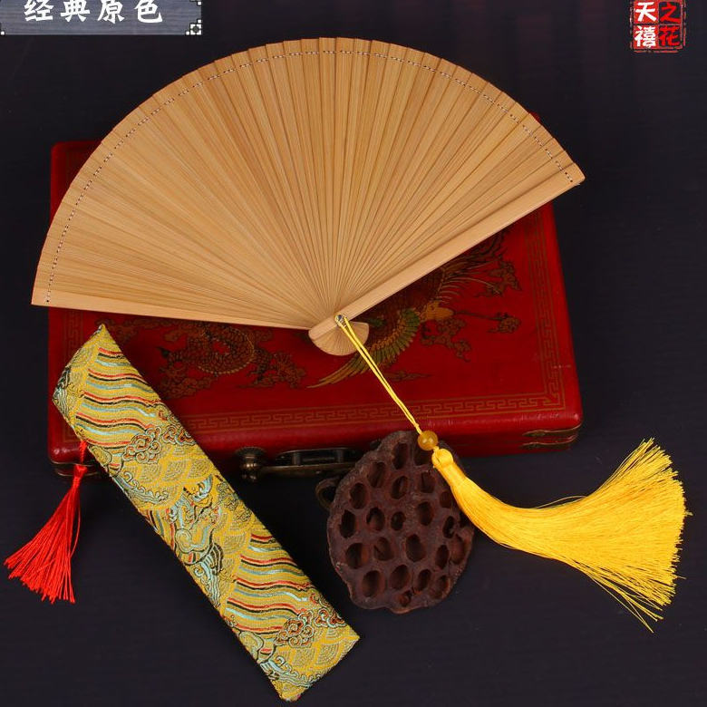 Quạt Xếp 18cm dmo-18cm Phong Cách Cổ Điển Cho Cô Dâu