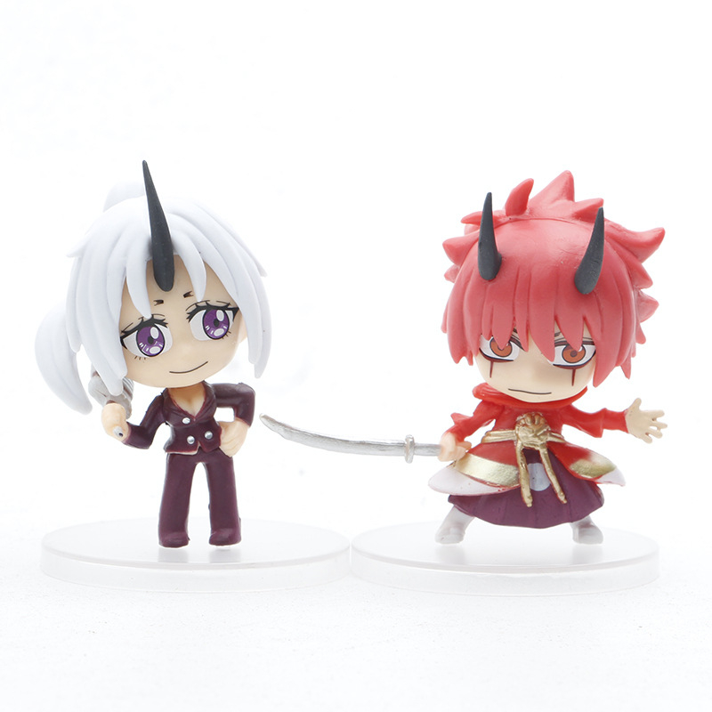 Set 6 Mô Hình Nhân Vật Phim Hoạt Hình Rimuru Tempest That Time I Got Reincarnated As A Slime