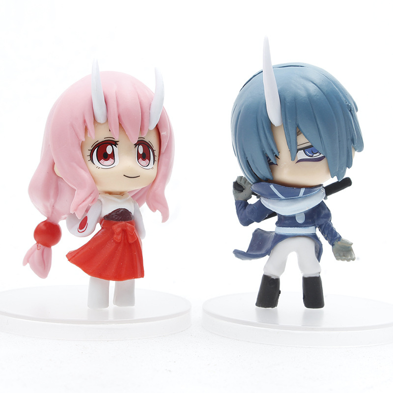 Set 6 Mô Hình Nhân Vật Phim Hoạt Hình Rimuru Tempest That Time I Got Reincarnated As A Slime