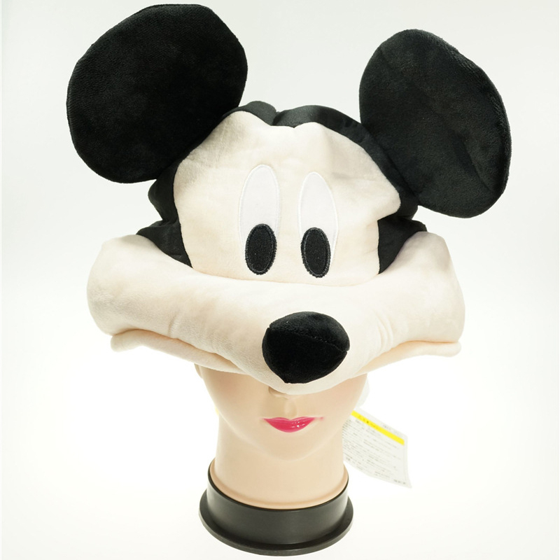 DISNEY Mũ Lưỡi Trai Hình Chuột Mickey Minnie Donald Goofy Charmander Snorlax Nemo Stitch Nhồi Bông Đáng Yêu