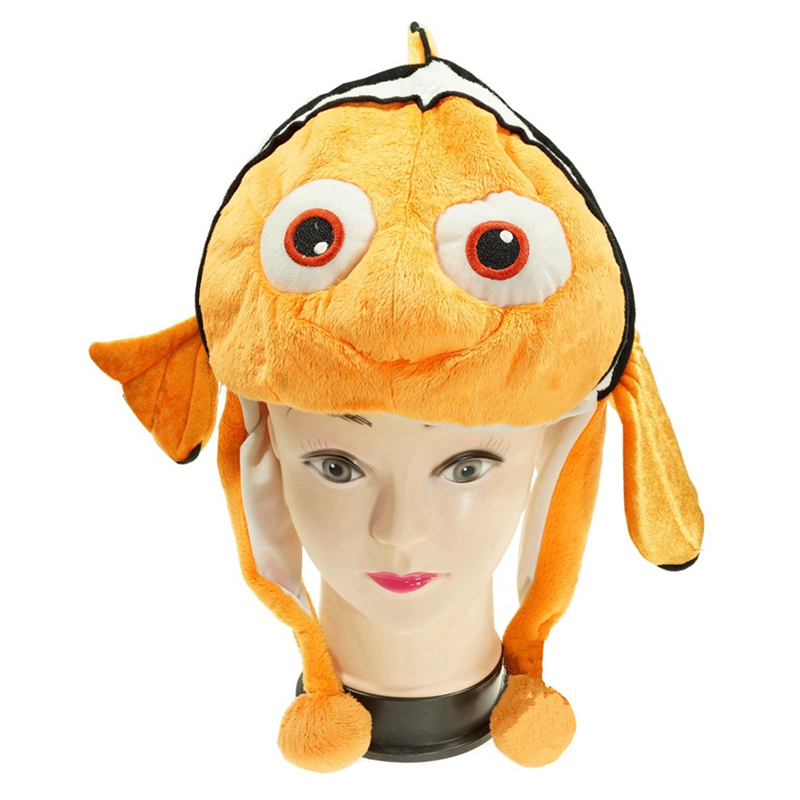 DISNEY Mũ Lưỡi Trai Hình Chuột Mickey Minnie Donald Goofy Charmander Snorlax Nemo Stitch Nhồi Bông Đáng Yêu