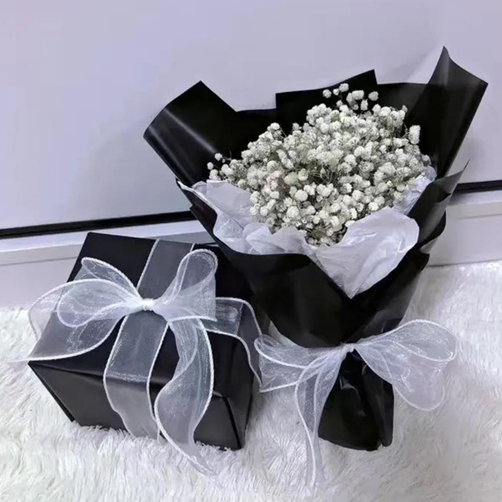 10M Organza Ribbon Vàng Cạnh Voan Ribbon Bao bọc Hộp quà tặng Wedding Bridal Bó hoa Giáng sinh Trang trí