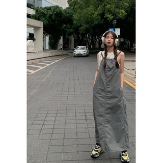 【JMWOMEN】Đầm Yếm Dài Dáng Chữ a Phong Cách Pháp Thời Trang Mùa Hè Hàng Mới Dành Cho Bạn Nữ