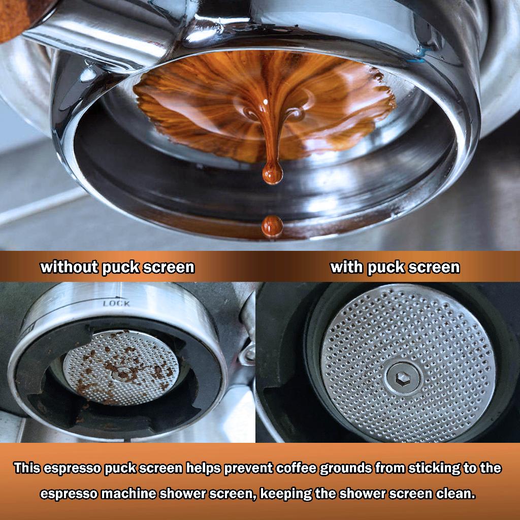 Lưới Lọc Cà Phê Dày 1.5mm Bằng Thép Không Gỉ NEOUZA V2 49 / 51 / 53 / 58mm Cho Barista / Barista / Barista / V2 49 / 51 / 53 / 58mm