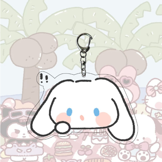 Móc Khóa Hình Sanrio Đang Ngủ Hoạt Hình Dễ Thương