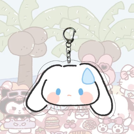 Móc Khóa Hình Sanrio Đang Ngủ Hoạt Hình Dễ Thương