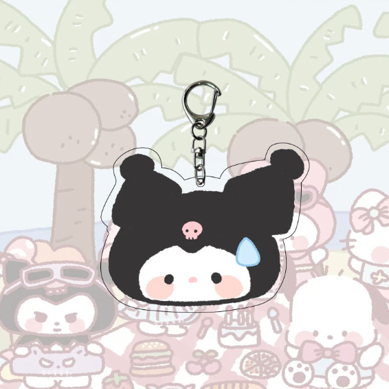 Móc Khóa Hình Sanrio Đang Ngủ Hoạt Hình Dễ Thương