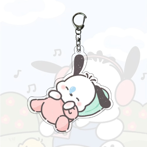 Móc Khóa Hình Chú Chó Sanrio Pacha Hoạt Hình Đáng Yêu