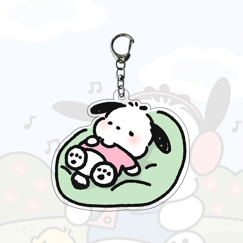 Móc Khóa Hình Chú Chó Sanrio Pacha Hoạt Hình Đáng Yêu
