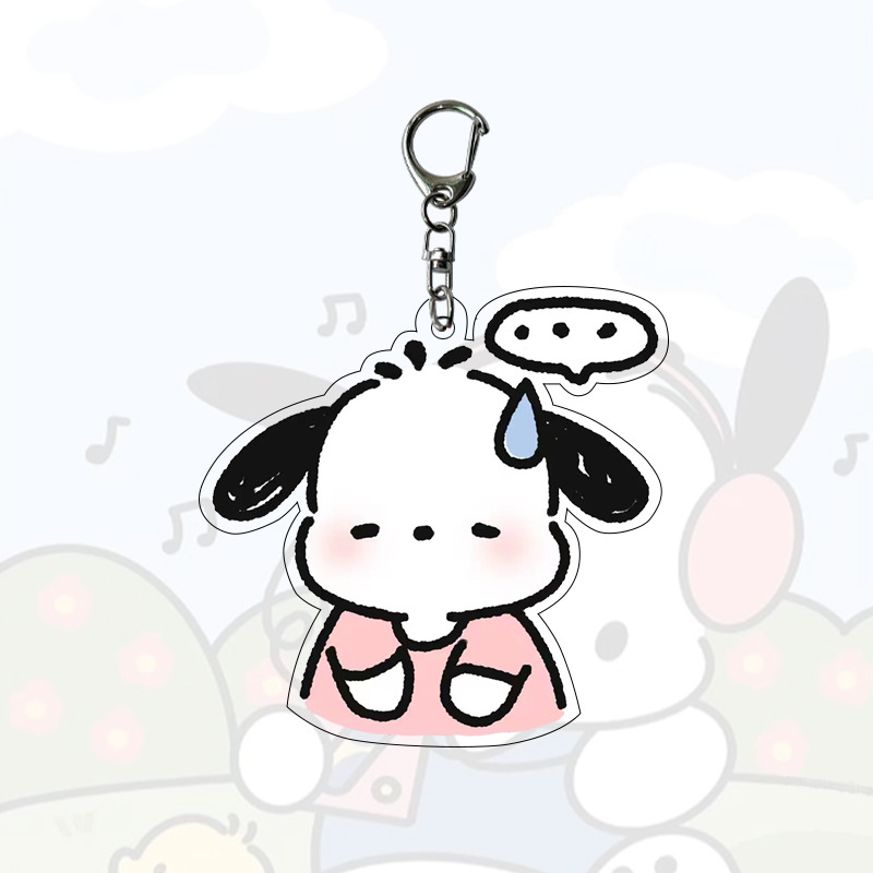 Móc Khóa Hình Chú Chó Sanrio Pacha Hoạt Hình Đáng Yêu