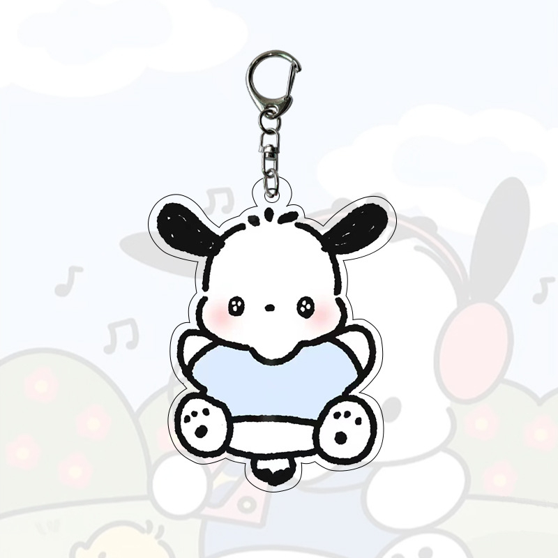 Móc Khóa Hình Chú Chó Sanrio Pacha Hoạt Hình Đáng Yêu