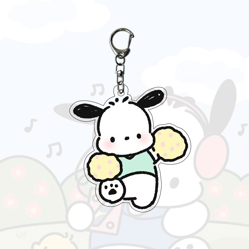 Móc Khóa Hình Chú Chó Sanrio Pacha Hoạt Hình Đáng Yêu
