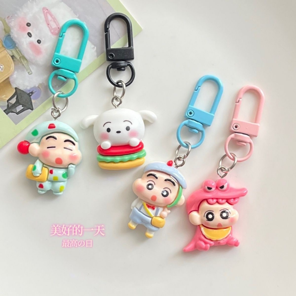 Móc Khóa Hình Cậu Bé Bút Chì Shin-Chan Dễ Thương Bằng Acrylic