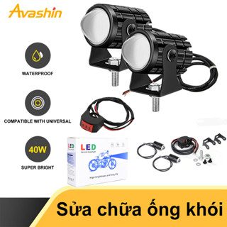 Đèn Trợ Sáng xe máy đèn trợ sáng bi cầu mini led xey mini chính hãng bi Cầu đèn pha bi cầu xe máy 2 Mầu cos vàng Pha Trắng