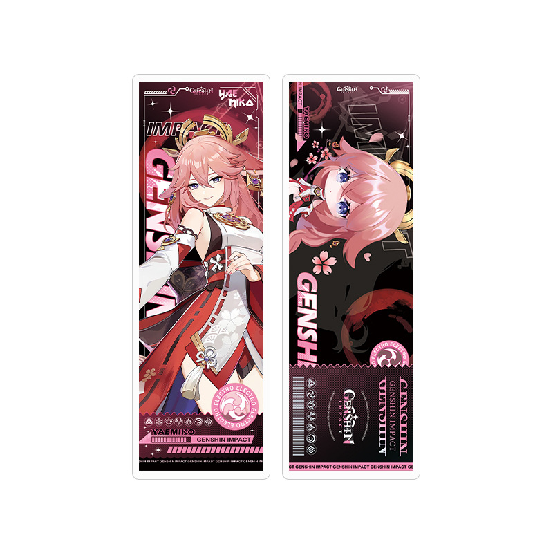 Thẻ Đánh Dấu Trang Sách Hai Mặt Bằng acrylic Lynette nahida