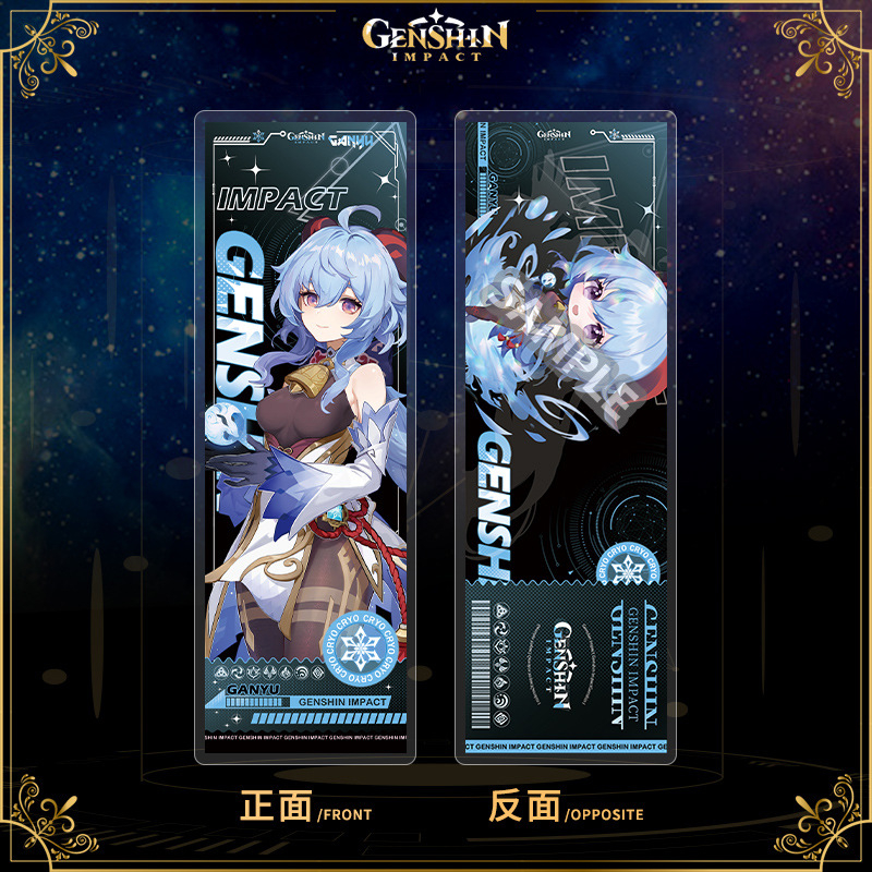 Thẻ Đánh Dấu Trang Sách Hai Mặt Bằng acrylic Lynette nahida