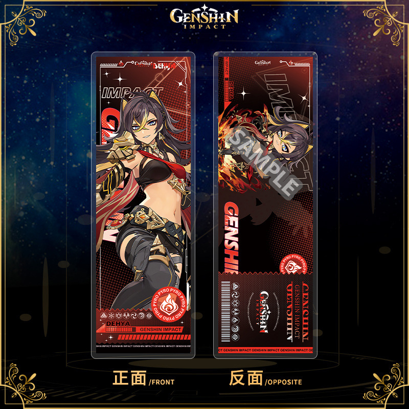 Thẻ Đánh Dấu Trang Sách Hai Mặt Bằng acrylic Lynette nahida