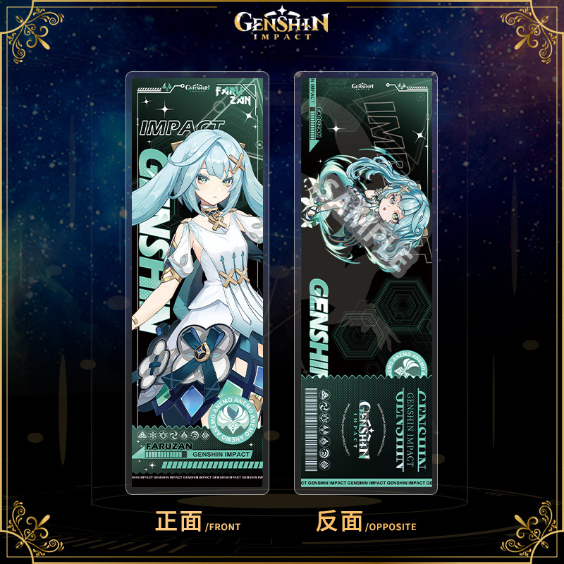 Thẻ Đánh Dấu Trang Sách Hai Mặt Bằng acrylic Lynette nahida