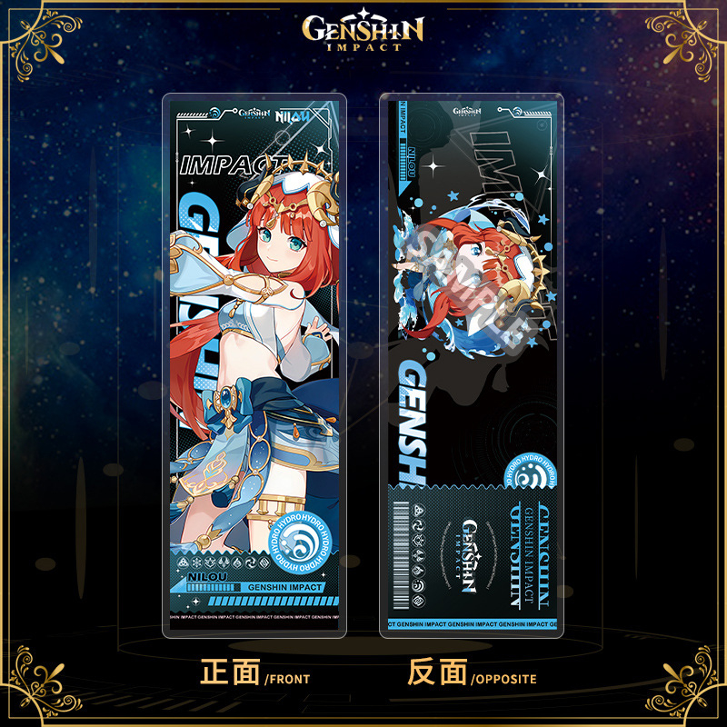 Thẻ Đánh Dấu Trang Sách Hai Mặt Bằng acrylic Lynette nahida