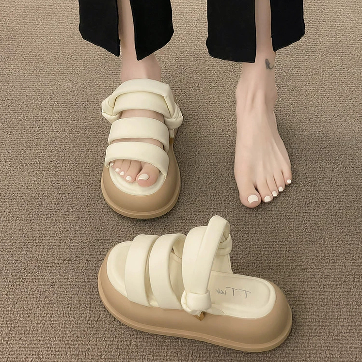 Dép Sandal Đế Xuồng Thời Trang Mùa Hè 2023 Phong Cách Mới Cho Nữ