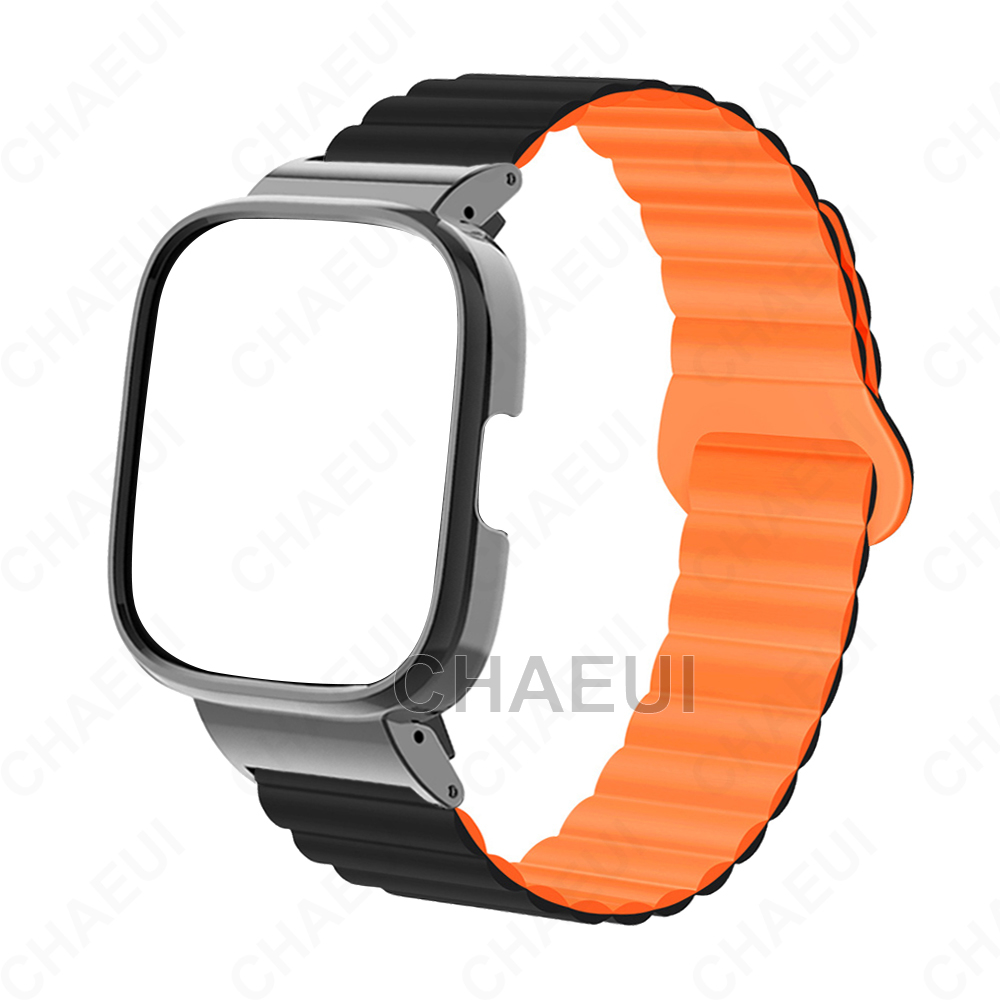 Dây Đeo Silicone Kèm Ốp Bảo Vệ Cho Đồng Hồ Thông Minh Redmi Watch 3 Active 2 Lite / Poco Watch / Mi Watch Lite