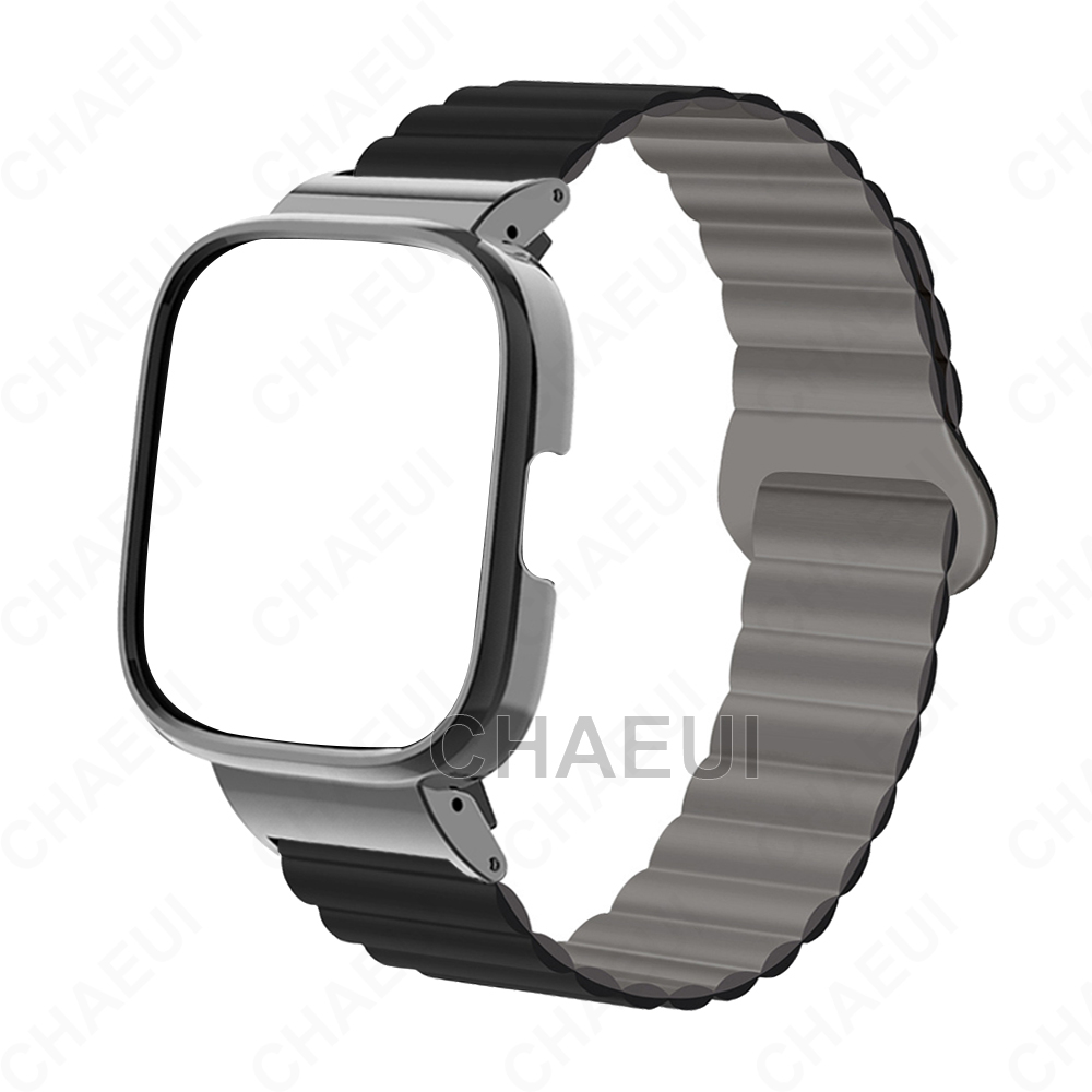 Dây Đeo Silicone Kèm Ốp Bảo Vệ Cho Đồng Hồ Thông Minh Redmi Watch 3 Active 2 Lite / Poco Watch / Mi Watch Lite