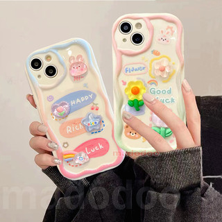  ốp For OPPO Reno 14 14F 13 12 11 F 10 Pro+ 8T 8 5G 7Z 8Z 7 4G 6 6Z 5Z 5F 5Lite 5 6Lite 4 Pro A73 A94 A93 A78 A16 A16S A74 A95 A55 A54 A15 A15S A52 A72 A53 A33 A31 Cute Cartoon Bear Flower Rabbit Rainbow 3D Doll Phone Case NY 33 