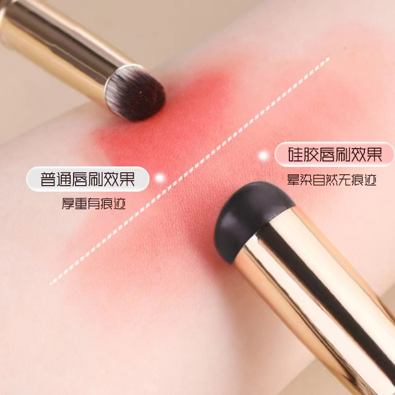 Cọ Trang Điểm Môi / Phấn Mắt / Che Khuyết Điểm Đa Năng Bằng Chất Liệu Silicone Siêu Co Giãn