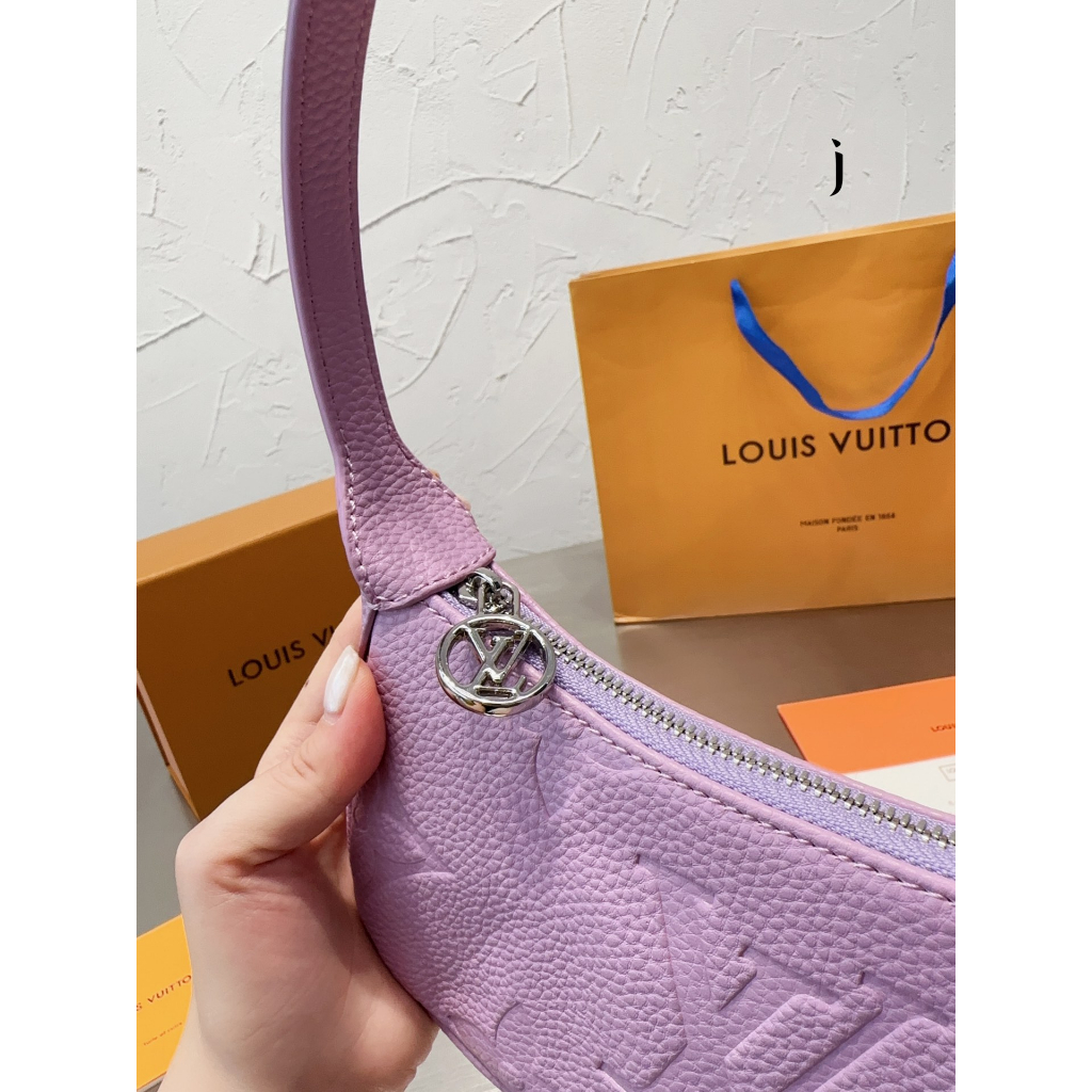 Hình ảnh thực tế 100% nguyên bản chính hãng louis vuitton lv túi đeo dưới cánh tay phong cách mới túi xách nữ thời trang