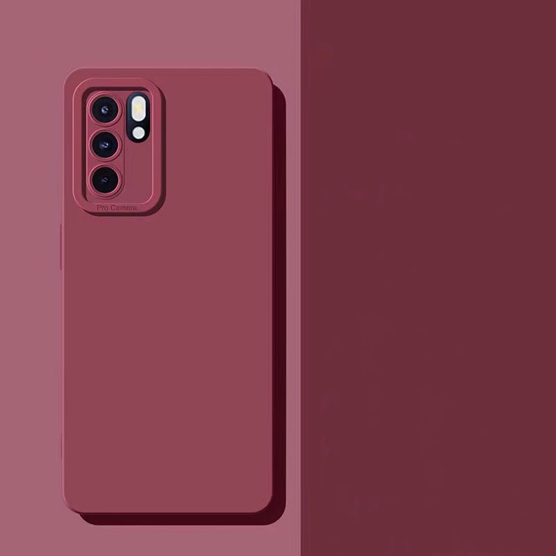 Ốp Điện Thoại Silicone Mềm Màu Kẹo Cho OPPO Reno 8T 8Z 7Z 7 6Z 6 5 Pro 5Z Reno8 T Reno6 Z Reno6 2021 4G 5G 2023
