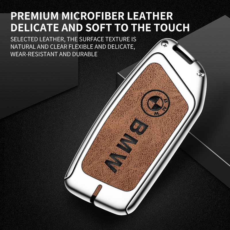 Bao Da Bọc Chìa Khóa Xe Hơi BMW Ix X7 I7 XM 2023